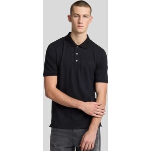 Lyle And Scott Men's Superfine Cotton Polo Shirt - Black - Size: 34 Lyle And Scott Men's Superfine Cotton Polo Shirt - Black - Size: 34
