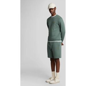 Lyle And Scott Men's Cotton Sweat Short - Green - Size: 35/34/32 Lyle And Scott Men's Cotton Sweat Short - Green - Size: 35/34/32
