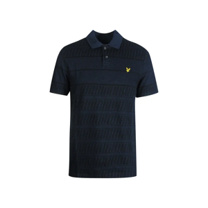 Lyle and Scott Men's Lyle & Scott Dark Navy Blue Grid Polo Shirt - Black - Size: 44 Lyle and Scott Men's Lyle & Scott Dark Navy Blue Grid Polo Shirt - Black - Size: 44