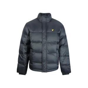 Lyle and Scott Men's Lyle & Scott Black Wadded Puffer Jacket - Navy - Size: 38/Regular Lyle and Scott Men's Lyle & Scott Black Wadded Puffer Jacket - Navy - Size: 38/Regular