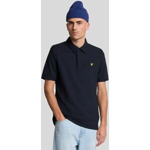 Lyle And Scott Men's Shirt Collar Pique Polo Shirt - Navy - Size: 42/Regular Lyle And Scott Men's Shirt Collar Pique Polo Shirt - Navy - Size: 42/Regular