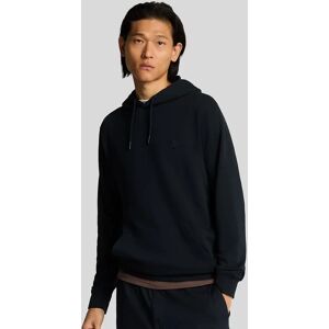 Lyle And Scott Men's Superfine Cotton Loopback Hoodie - Navy - Size: 34 Lyle And Scott Men's Superfine Cotton Loopback Hoodie - Navy - Size: 34