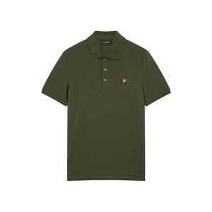 Lyle and Scott Men's Lyle & Scott Branded Chest Logo Olive Polo Shirt - Tan - Size: 42 Lyle and Scott Men's Lyle & Scott Branded Chest Logo Olive Polo Shirt - Tan - Size: 42