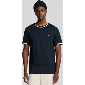 Lyle And Scott Men's Half Tipped T-Shirt - Black - Size: 44 Lyle And Scott Men's Half Tipped T-Shirt - Black - Size: 44
