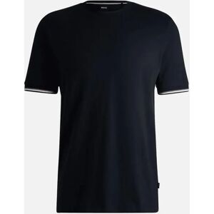 Hugo Boss Men's Thompson 04 Regular Fit Navy T-Shirt - Black - Size: 40 Hugo Boss Men's Thompson 04 Regular Fit Navy T-Shirt - Black - Size: 40