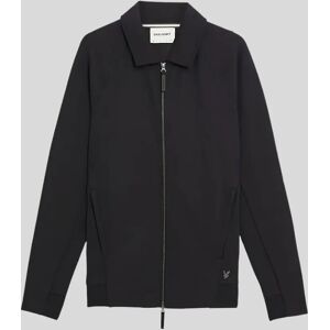 Lyle And Scott Men's Diagonal Interlock Collared Zip Through Sweatshirt - Black - Size: 44/Regular Lyle And Scott Men's Diagonal Interlock Collared Zip Through Sweatshirt - Black - Size: 44/Regular