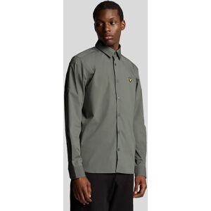 Lyle And Scott Men's Bamboo Long Sleeve Shirt - Grey - Size: Regular/36 Lyle And Scott Men's Bamboo Long Sleeve Shirt - Grey - Size: Regular/36
