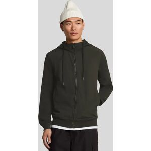 Lyle And Scott Men's Softshell Hybrid Zip Through Hoodie - Grey - Size: 34 Lyle And Scott Men's Softshell Hybrid Zip Through Hoodie - Grey - Size: 34