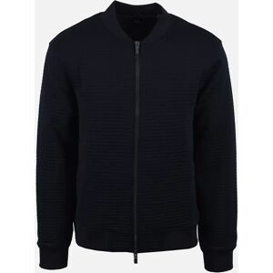 Men's Armani Exchange Full Zip Blouson Jacket Deep Navy - Blue - Size: 44/Regular Men's Armani Exchange Full Zip Blouson Jacket Deep Navy - Blue - Size: 44/Regular