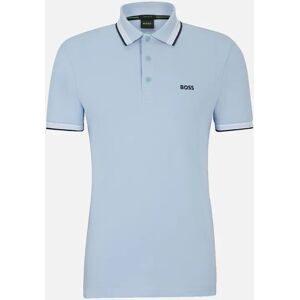 Hugo Boss Men's Boss Paddy Polo Shirt Bright Blue - Size: 44 Hugo Boss Men's Boss Paddy Polo Shirt Bright Blue - Size: 44