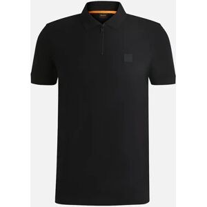 Hugo Boss Men's Boss Passerzip Zip Neck Polo - Black - Size: 30/31/36 Hugo Boss Men's Boss Passerzip Zip Neck Polo - Black - Size: 30/31/36