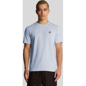 Lyle And Scott Men's Cotton Crew Neck T-Shirt - Blue - Size: 42 Lyle And Scott Men's Cotton Crew Neck T-Shirt - Blue - Size: 42