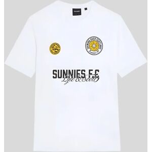 Lyle And Scott Men's Sunnies FC Graphic T-Shirt - White - Size: 34 Lyle And Scott Men's Sunnies FC Graphic T-Shirt - White - Size: 34