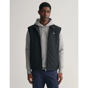 Men's GANT Mens Quilted Windcheater Vest - 5 Black - Size: 40/Regular Men's GANT Mens Quilted Windcheater Vest - 5 Black - Size: 40/Regular