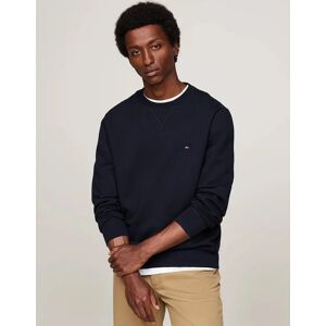 Men's Tommy Hilfiger Essential Fleece Mens Sweatshirt - Desert Sky - Blue/Black - Size: 38 Men's Tommy Hilfiger Essential Fleece Mens Sweatshirt - Desert Sky - Blue/Black - Size: 38