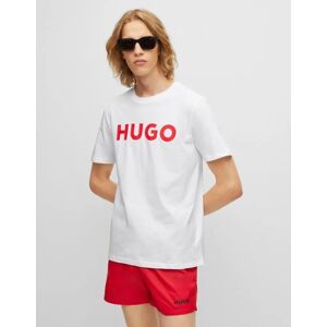 Hugo Boss Men's HUGO Dulivio Mens T-Shirt NOS - White 100 - Size: 42 Hugo Boss Men's HUGO Dulivio Mens T-Shirt NOS - White 100 - Size: 42