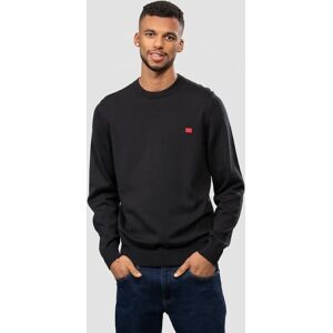 Hugo Boss Men's HUGO San Cassius Mens Crew Neck Sweater NOS - Black 001 - Size: 38 Hugo Boss Men's HUGO San Cassius Mens Crew Neck Sweater NOS - Black 001 - Size: 38