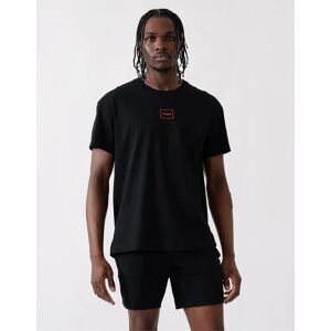 Hugo Boss Men's HUGO Laze Mens Loungewear T-Shirt - Black 001 - Size: 42 Hugo Boss Men's HUGO Laze Mens Loungewear T-Shirt - Black 001 - Size: 42