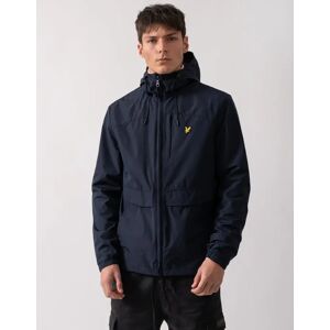 Lyle and Scott Men's Lyle & Scott Lightweight Hooded Zip Through Mens Jacket - Navy - Size: 42/Regular Lyle and Scott Men's Lyle & Scott Lightweight Hooded Zip Through Mens Jacket - Navy - Size: 42/Regular