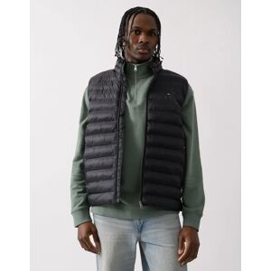 Men's Tommy Hilfiger Core Packable Recycled Mens Gilet - Black - Size: 42/Regular Men's Tommy Hilfiger Core Packable Recycled Mens Gilet - Black - Size: 42/Regular