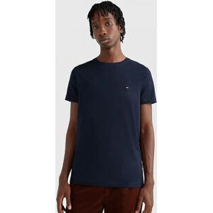 Men's Tommy Hilfiger Core Stretch Mens Slim C-Neck T-Shirt - Desert Sky - Blue/Black - Size: 40 Men's Tommy Hilfiger Core Stretch Mens Slim C-Neck T-Shirt - Desert Sky - Blue/Black - Size: 40