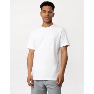 Hugo Boss Men's BOSS Orange Tales Mens Cotton-Jersey T-shirt With Logo Patch NOS - White 100 - Size: 36 Hugo Boss Men's BOSS Orange Tales Mens Cotton-Jersey T-shirt With Logo Patch NOS - White 100 - Size: 36