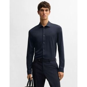 Hugo Boss Men's H-Paver 17 Slim-Fit Shirt - Navy - Size: 40/Regular Hugo Boss Men's H-Paver 17 Slim-Fit Shirt - Navy - Size: 40/Regular