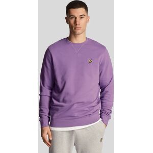 Lyle And Scott Men's Crewneck Sweatshirt - Purple - Size: 38 Lyle And Scott Men's Crewneck Sweatshirt - Purple - Size: 38