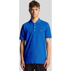 Lyle And Scott Men's Plain Polo Shirt - Blue - Size: Regular/36 Lyle And Scott Men's Plain Polo Shirt - Blue - Size: Regular/36