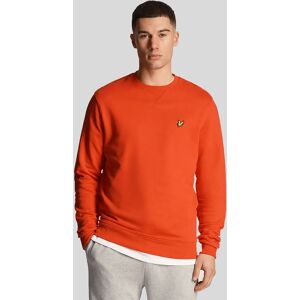 Lyle And Scott Men's Crewneck Sweatshirt - Red - Size: 44 Lyle And Scott Men's Crewneck Sweatshirt - Red - Size: 44