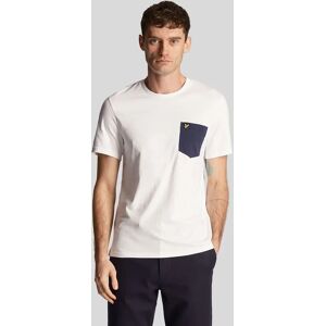 Lyle And Scott Men's Contrast Pocket T-Shirt - Multi/White - Size: 34 Lyle And Scott Men's Contrast Pocket T-Shirt - Multi/White - Size: 34