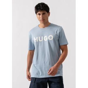 Hugo Boss Men's HUGO Dulivio Mens T-Shirt - Open Blue 483 - Size: 38 Hugo Boss Men's HUGO Dulivio Mens T-Shirt - Open Blue 483 - Size: 38