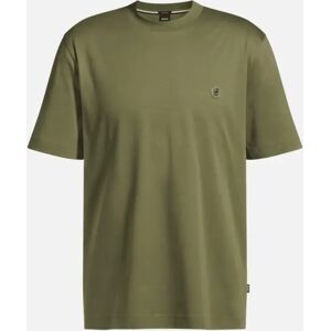 Hugo Boss Men's C-Taut 01 Logo Slim Fit Green T-Shirt - Size: 42 Hugo Boss Men's C-Taut 01 Logo Slim Fit Green T-Shirt - Size: 42