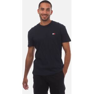 Tommy Hilfiger Men's Tonal Badge T-Shirt - Tonal Tommy Badge T-Shirt - Blue - Size: 38 Tommy Hilfiger Men's Tonal Badge T-Shirt - Tonal Tommy Badge T-Shirt - Blue - Size: 38