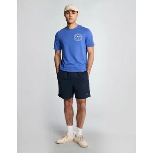 Lyle And Scott Men's Linen Deck Shorts - Navy - Size: 39/38/32 Lyle And Scott Men's Linen Deck Shorts - Navy - Size: 39/38/32