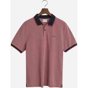 Men's Gant 4 Colour Oxford SS Pique - Deep Orange - Size: 40 Men's Gant 4 Colour Oxford SS Pique - Deep Orange - Size: 40