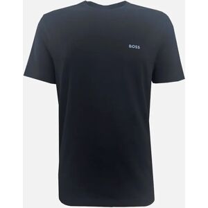 Men's Hugo Boss Men's Navy Regular Fit T-shirt. - Black - Size: 40 Men's Hugo Boss Men's Navy Regular Fit T-shirt. - Black - Size: 40