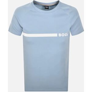 Hugo Boss Men's BOSS Slim Fit RN T-Shirt Open Blue - Size: 40 Hugo Boss Men's BOSS Slim Fit RN T-Shirt Open Blue - Size: 40