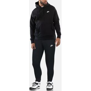 Men's Nike Club Mens Tracksuits Fleece Joggers Relaxed Fit Foundation Overhead Hoodie - Black - Size: 2XL Men's Nike Club Mens Tracksuits Fleece Joggers Relaxed Fit Foundation Overhead Hoodie - Black - Size: 2XL