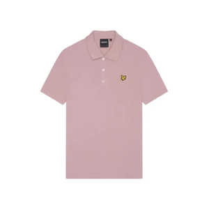 Lyle and Scott Men's Lyle & Scott Field Thistle Pink Plain Polo Shirt - Size: 36 Lyle and Scott Men's Lyle & Scott Field Thistle Pink Plain Polo Shirt - Size: 36