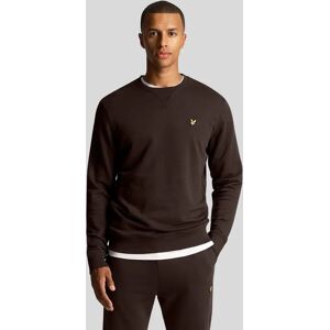 Lyle And Scott Men's Crewneck Sweatshirt - Brown - Size: 42 Lyle And Scott Men's Crewneck Sweatshirt - Brown - Size: 42