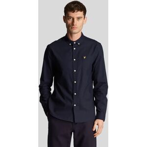 Lyle And Scott Men's Regular Fit Light Weight Oxford Shirt - Navy - Size: 42/Regular Lyle And Scott Men's Regular Fit Light Weight Oxford Shirt - Navy - Size: 42/Regular