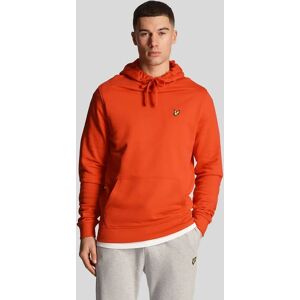 Lyle & Scott Red Hoodie - Classic Logo, Cotton, Relaxed Fit Lyle & Scott Red Hoodie - Classic Logo, Cotton, Relaxed Fit