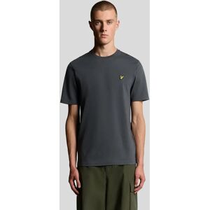 Lyle And Scott Men's Cotton Crew Neck T-Shirt - Grey - Size: 34 Lyle And Scott Men's Cotton Crew Neck T-Shirt - Grey - Size: 34