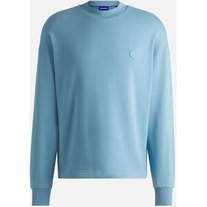 Hugo Boss Men's Ninnyo Crewneck Sweatshirt - Blue - Size: XL Hugo Boss Men's Ninnyo Crewneck Sweatshirt - Blue - Size: XL