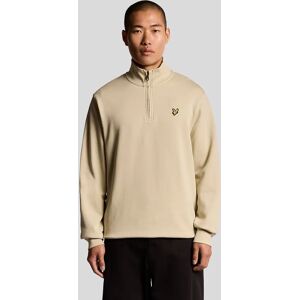 Lyle And Scott Men's Cotton Loopback 1/4 Zip Sweatshirt - Grey - Size: XXL Lyle And Scott Men's Cotton Loopback 1/4 Zip Sweatshirt - Grey - Size: XXL