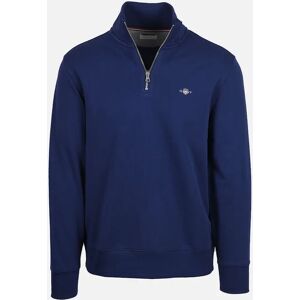 Men's Gant Reg Shield Half Zip Sweatshirt Persian Blue - Size: SIZE m Men's Gant Reg Shield Half Zip Sweatshirt Persian Blue - Size: SIZE m