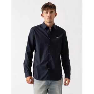 Men's Lacoste Mens Long Sleeve City Shirt - Abysm HDE - Navy - Size: 38/Regular Men's Lacoste Mens Long Sleeve City Shirt - Abysm HDE - Navy - Size: 38/Regular