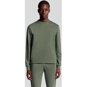 Lyle And Scott Men's Sports Lightweight Sweatshirt - Green - Size: 38 Lyle And Scott Men's Sports Lightweight Sweatshirt - Green - Size: 38