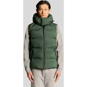 Lyle And Scott Men's Heavyweight Hooded Puffer Gilet - Green - Size: 44/Regular Lyle And Scott Men's Heavyweight Hooded Puffer Gilet - Green - Size: 44/Regular